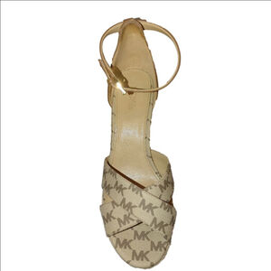 Michael Kors Kimberly Wedge Sandals Size 7.5